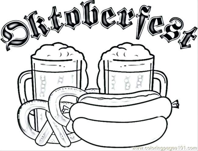 650x494 German Coloring Pages Beer Festival In Coloring Page For Kids