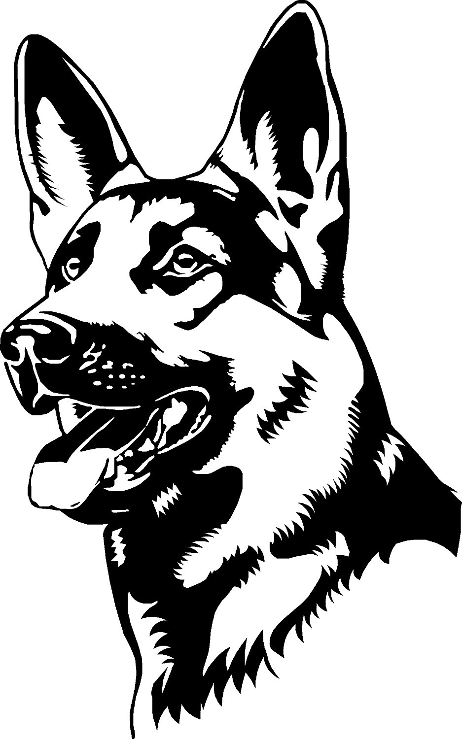 German Shepherd Coloring Pages Color Bros In Sharry German 937x1500 German Shepherd Coloring Pages Color Bros In Sharry German