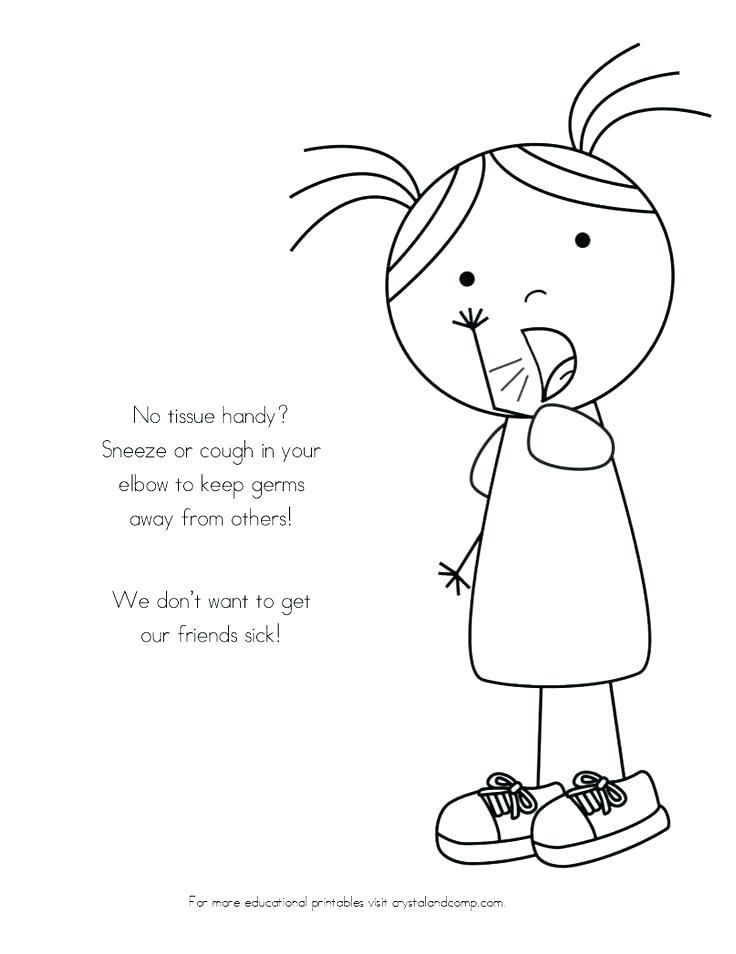 Sick Coloring Pages Hand Washing Coloring Pages For Preschoolers 736x954 Sick Coloring Pages Hand Washing Coloring Pages For Preschoolers