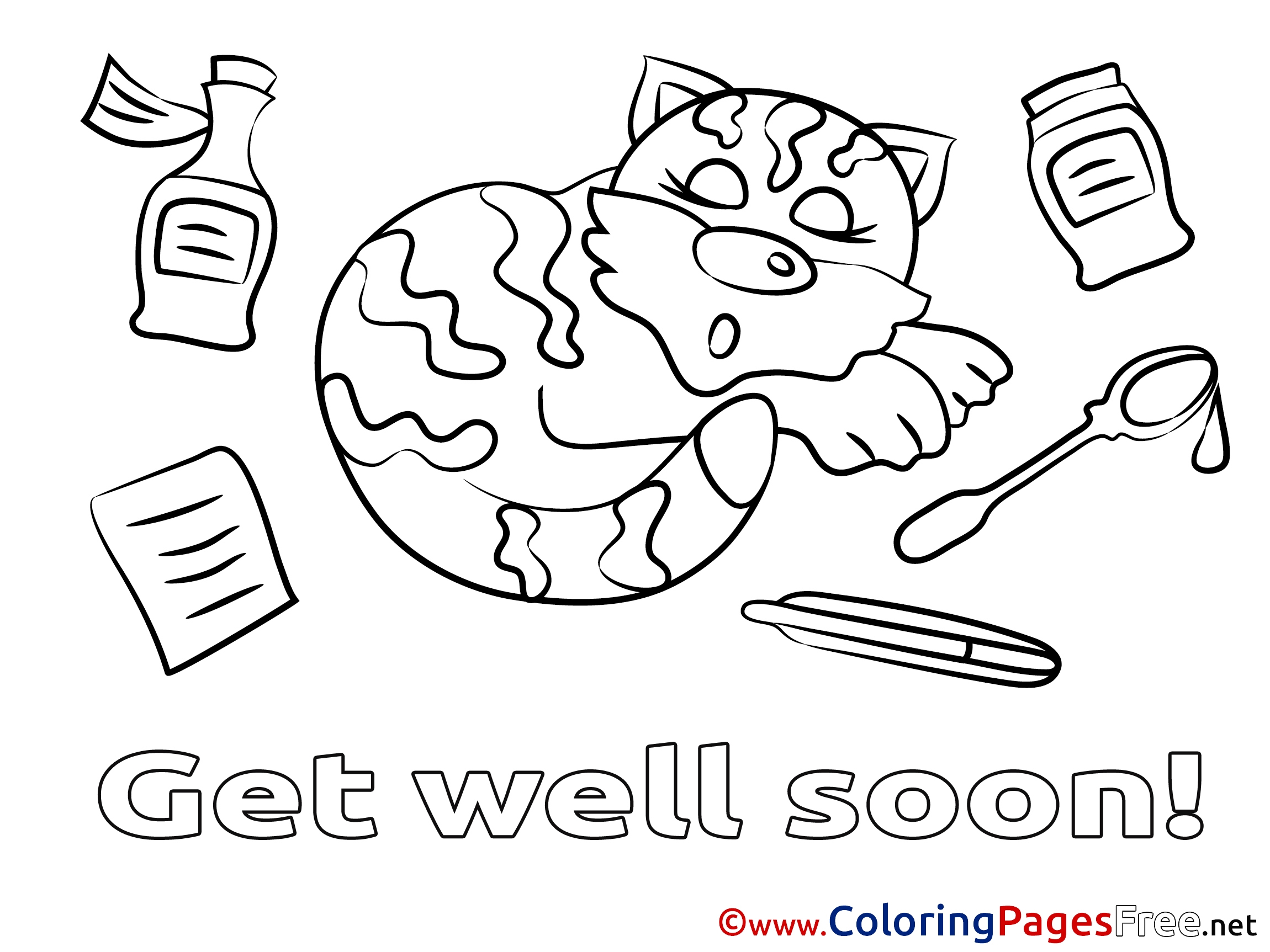 2300x1725 Get Well Soon Coloring Pages With Wallpaper Laptop New Coloring