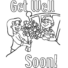 230x230 Top 25 Free Printable Get Well Soon Coloring Pages Online