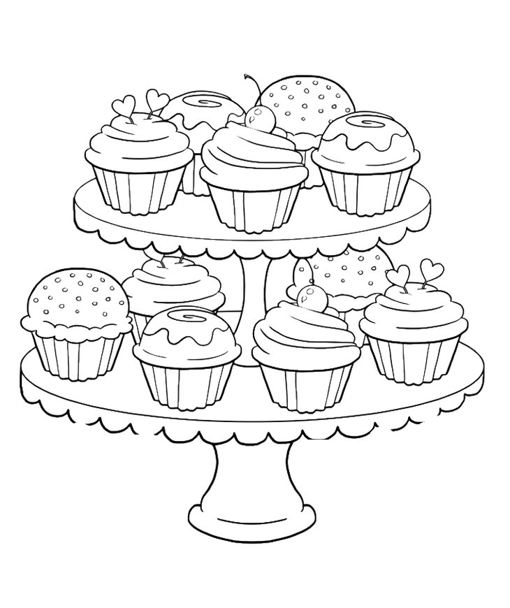 730x870 Get The Coloring Page Cupcakes Free Coloring Pages For Adults