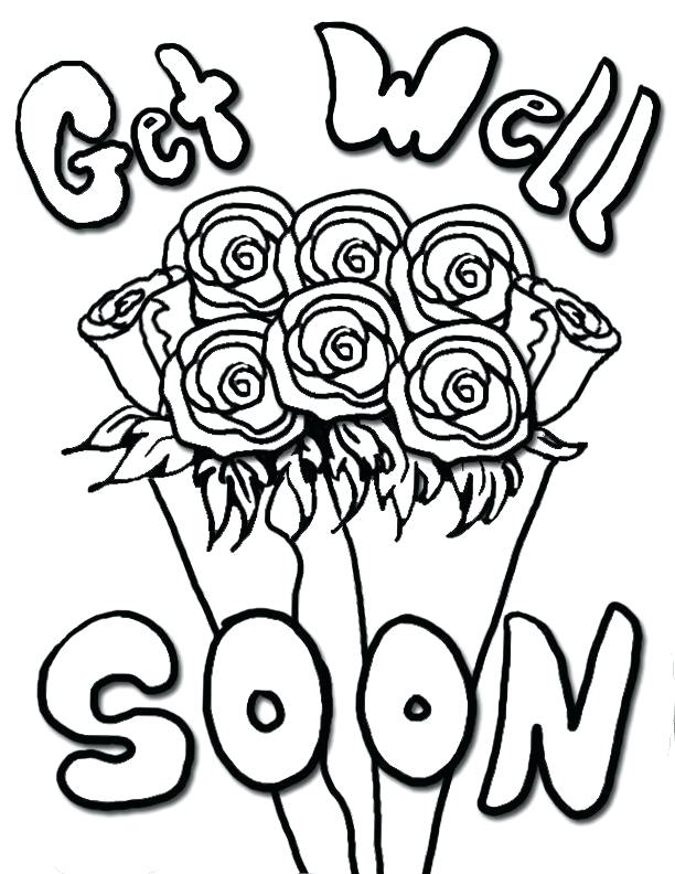 Get Well Coloring Pages How Do Dinosaurs Get Well Soon Coloring 612x792 Get Well Coloring Pages How Do Dinosaurs Get Well Soon Coloring