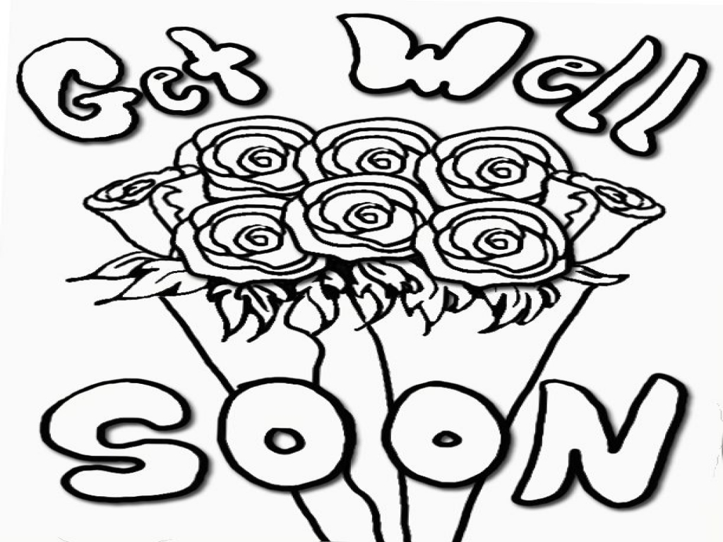 Get Well Soon Coloring Page Free Printable Pages Also Cards 1024x768 Get Well Soon Coloring Page Free Printable Pages Also Cards