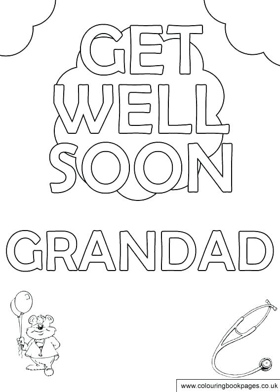 Coloring Get Well Soon Coloring Sheets 567x794 Coloring Get Well Soon Coloring Sheets