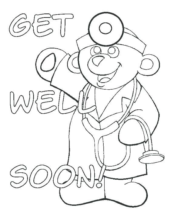 Get Well Soon Coloring Pages Get Well Cards To Color Soon Get Well 564x737 Get Well Soon Coloring Pages Get Well Cards To Color Soon Get Well