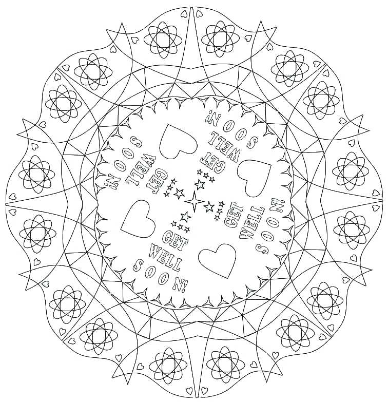 756x783 Get Well Coloring Pages Teddy Bear With Get Well Soon Message