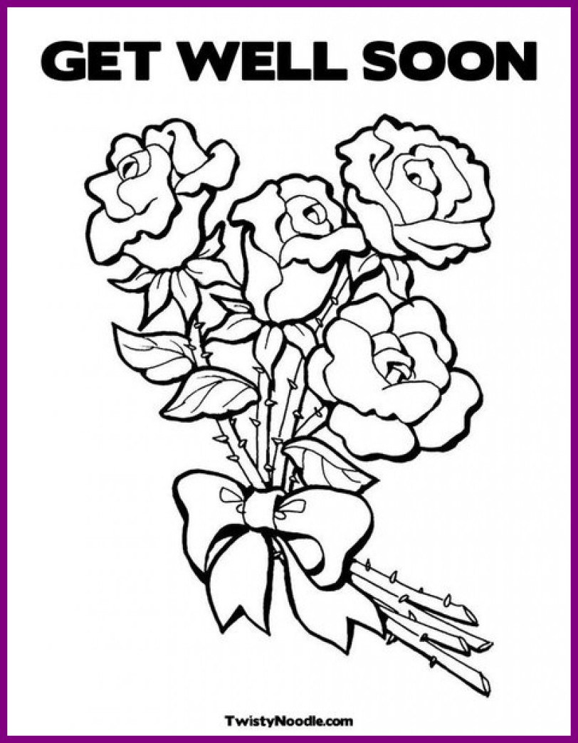 812x1044 Amazing Greetings Printable Get Well Soon Cards Coloring Pages