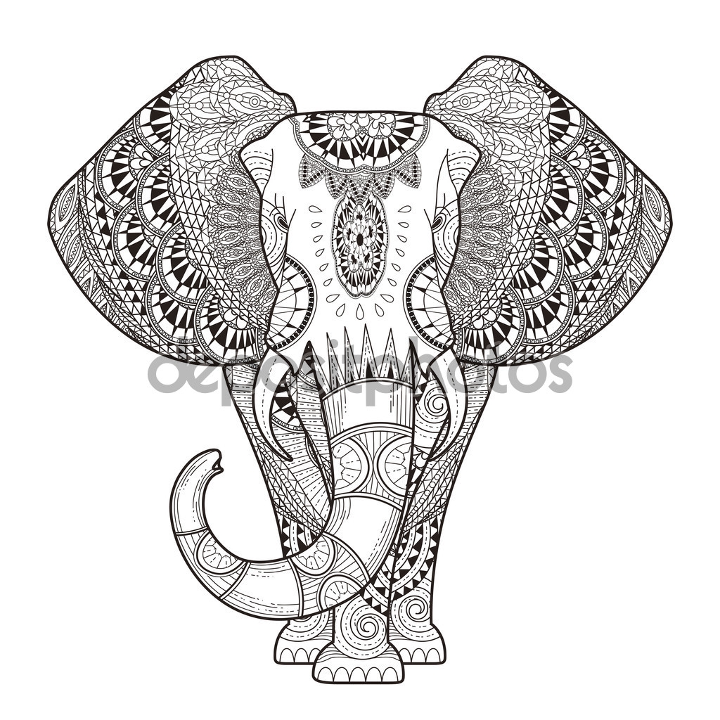 Adult Coloring Pages Printable Elephant To Print Coloring 1024x1024 Adult Coloring Pages Printable Elephant To Print Coloring