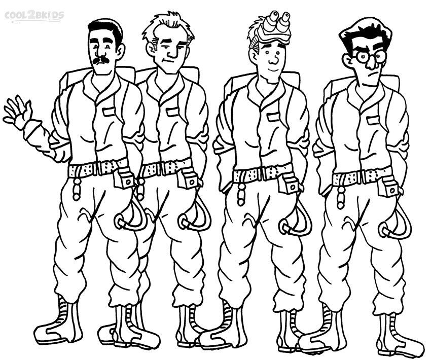 850x710 Printable Ghostbusters Coloring Pages For Kids Cool2bkids