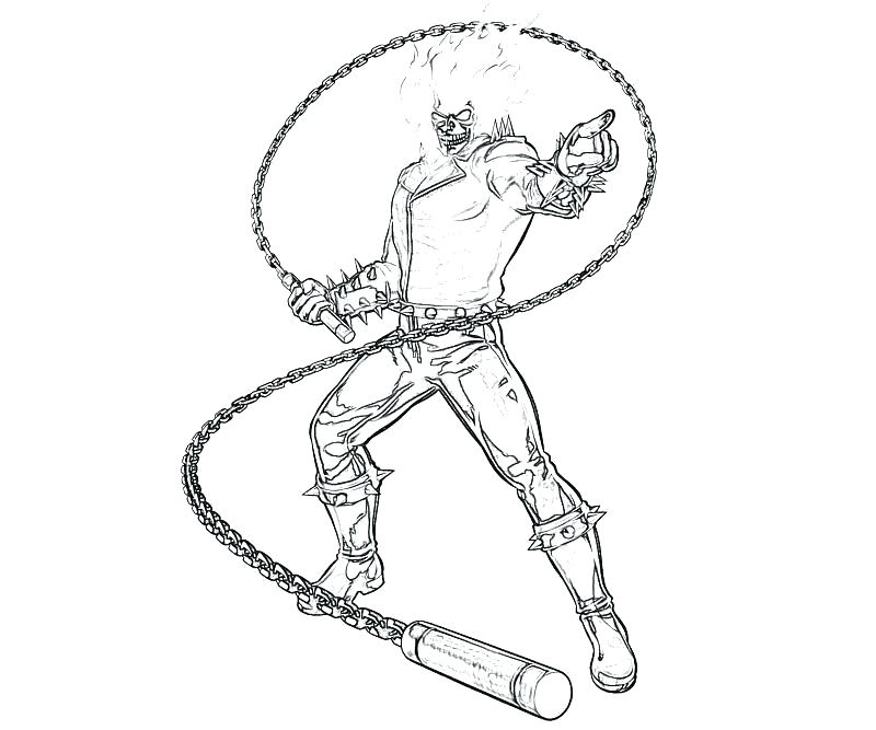 Ghost Printable Coloring Pages