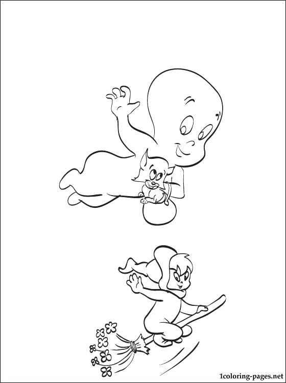 Casper Coloring Pages Coloring Book Stories Casper The Friendly 560x750 Casper Coloring Pages Coloring Book Stories Casper The Friendly