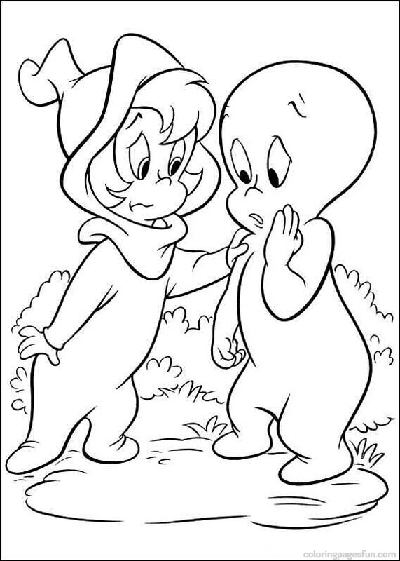 Casper Coloring Pages Printable Casper The Friendly Ghost 571x800 Casper Coloring Pages Printable Casper The Friendly Ghost