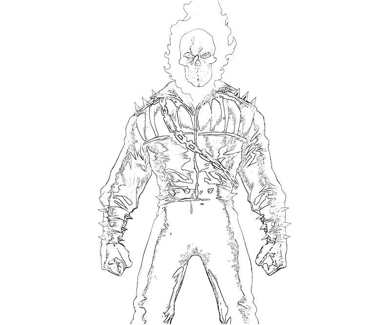 Ghost Rider Coloring Pages 800x667 Ghost Rider Coloring Pages