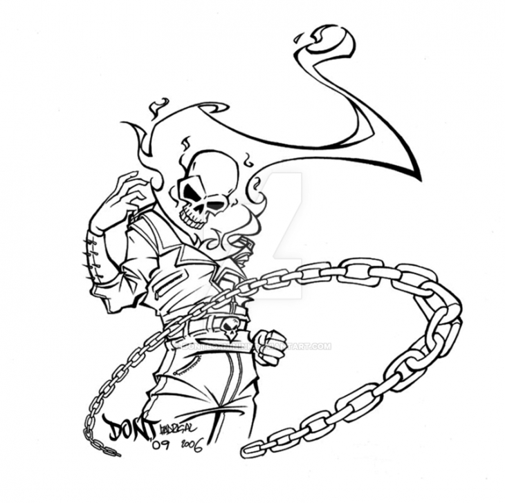 Printable Coloring Picture Of Ghost Rider Free Superheroes 730x728 Printable Coloring Picture Of Ghost Rider Free Superheroes