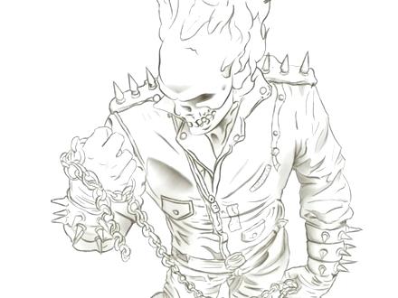Free Printable Ghost Rider Coloring Pages Images Free Ghost Rider 440x330 Free Printable Ghost Rider Coloring Pages Images Free Ghost Rider