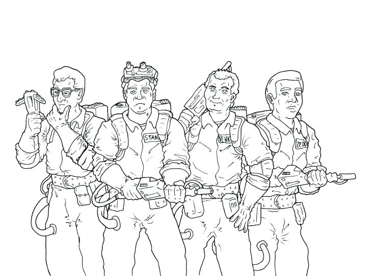 728x543 Ghostbusters Coloring Pages Coloring Sheets To Fancy Draw Pages