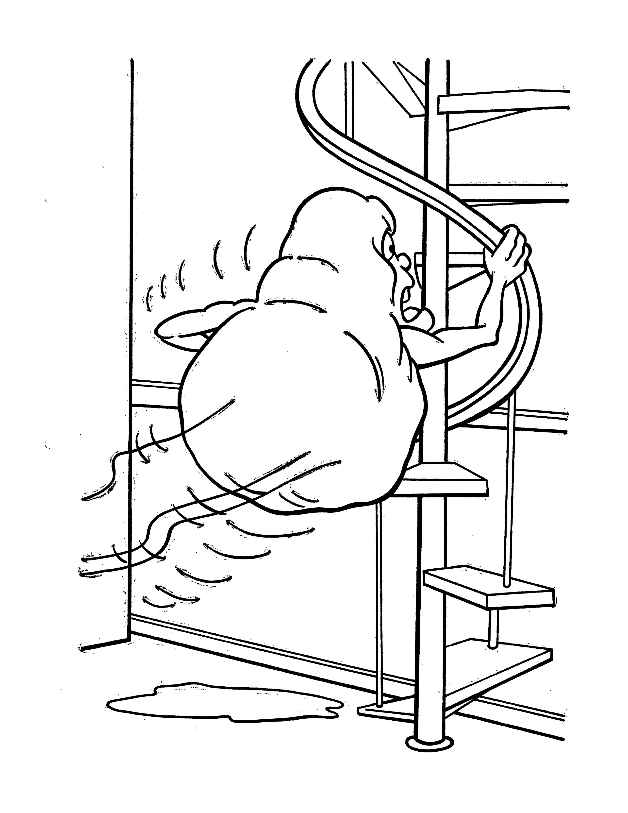 2550x3300 Ghostbusters Coloring Pages