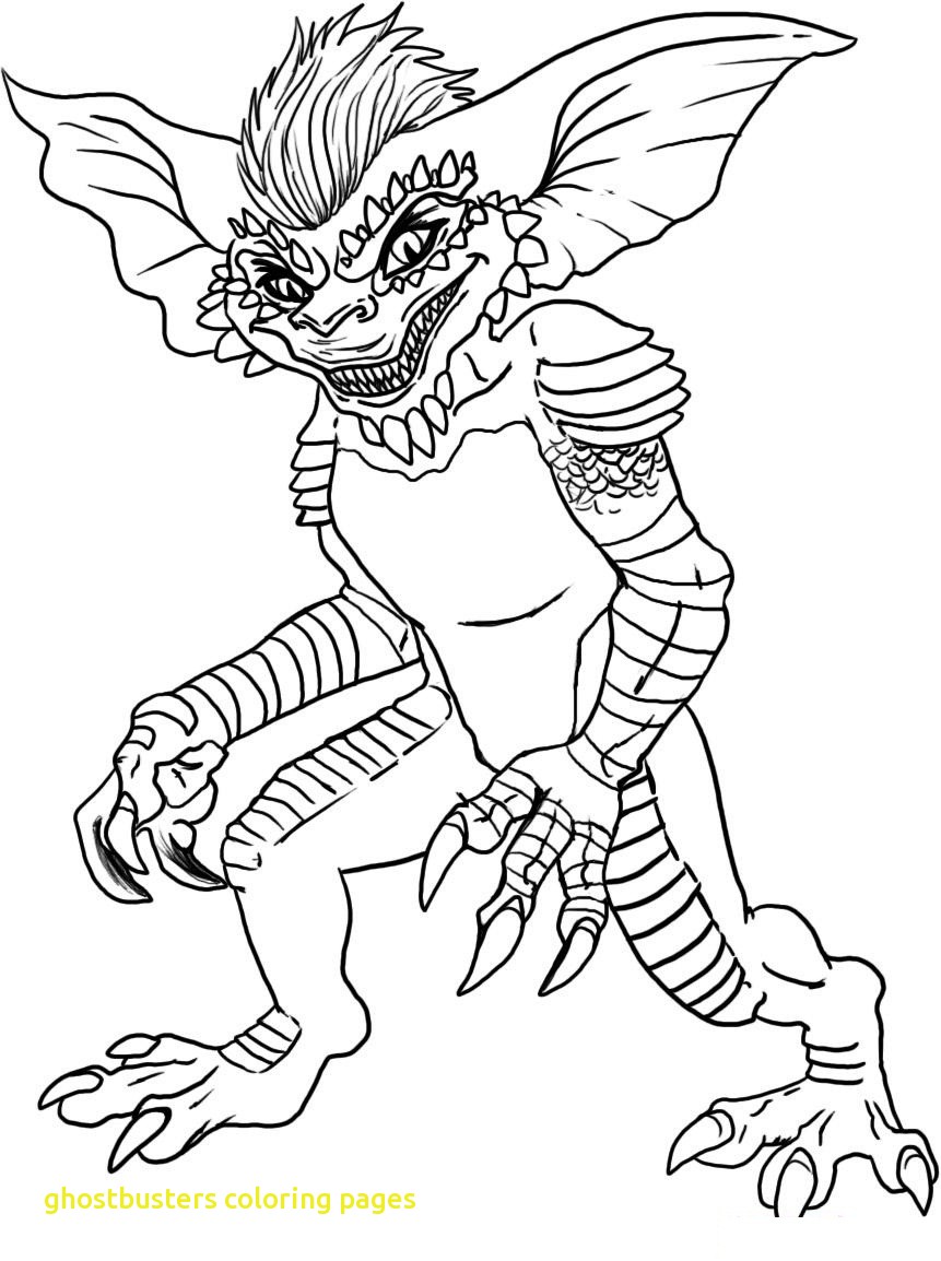 861x1154 Printable Ghostbusters Coloring Pages Free General Book To Color