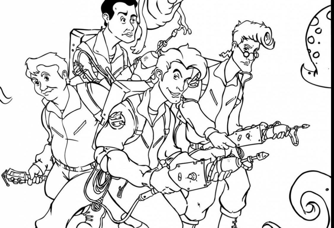 1126x768 Free Printable Ghostbusters Coloring Pages Cartoons Car Real Stock