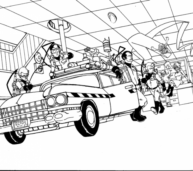 Outstanding Ghostbusters Coloring Book Picture Collection 678x600 Outstanding Ghostbusters Coloring Book Picture Collection