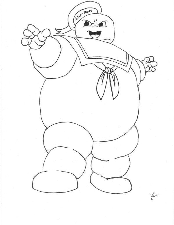 Ghostbusters Stay Puft Marshmallow Man Coloring Page Stitches 600x775 Ghostbusters Stay Puft Marshmallow Man Coloring Page Stitches