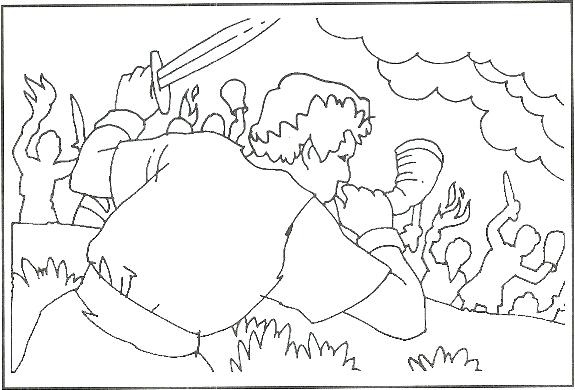 Gideon Coloring Pages Coloring Sheet Of Coloring Pages Bible 575x390 Gideon Coloring Pages Coloring Sheet Of Coloring Pages Bible
