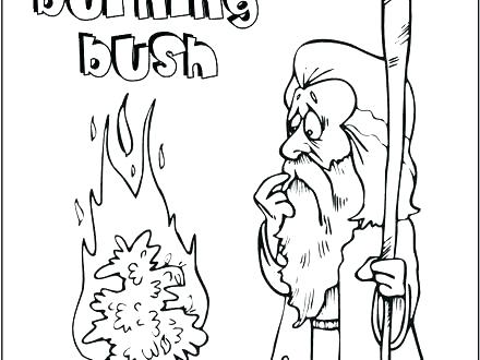 Gideon Coloring Page Coloring Cute Children's Bible Coloring Pages 440x330 Gideon Coloring Page Coloring Cute Children's Bible Coloring Pages