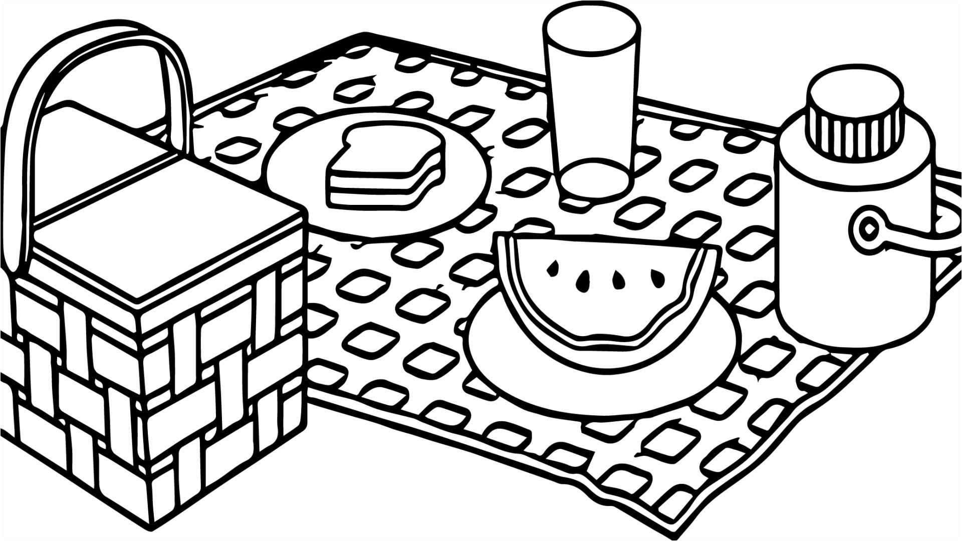 1920x1080 Gift Coloring Page ~ Cool Coloring Pages