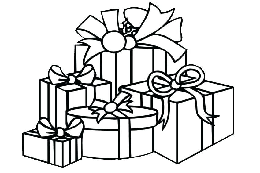 850x567 Surprising Present Coloring Page Presents Coloring Page Gift