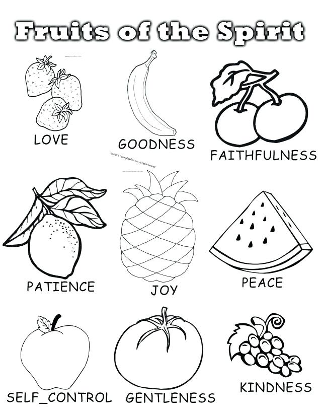 Holy Spirit Coloring Pages Fruit Coloring Sensational Fruits 640x828 Holy Spirit Coloring Pages Fruit Coloring Sensational Fruits