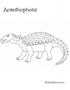 232x300 Dinosaur Coloring Pages