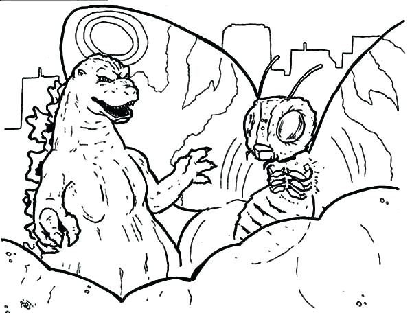 600x456 Gila Monster Coloring Page Drawn Monster Monster Top 10 Coloring