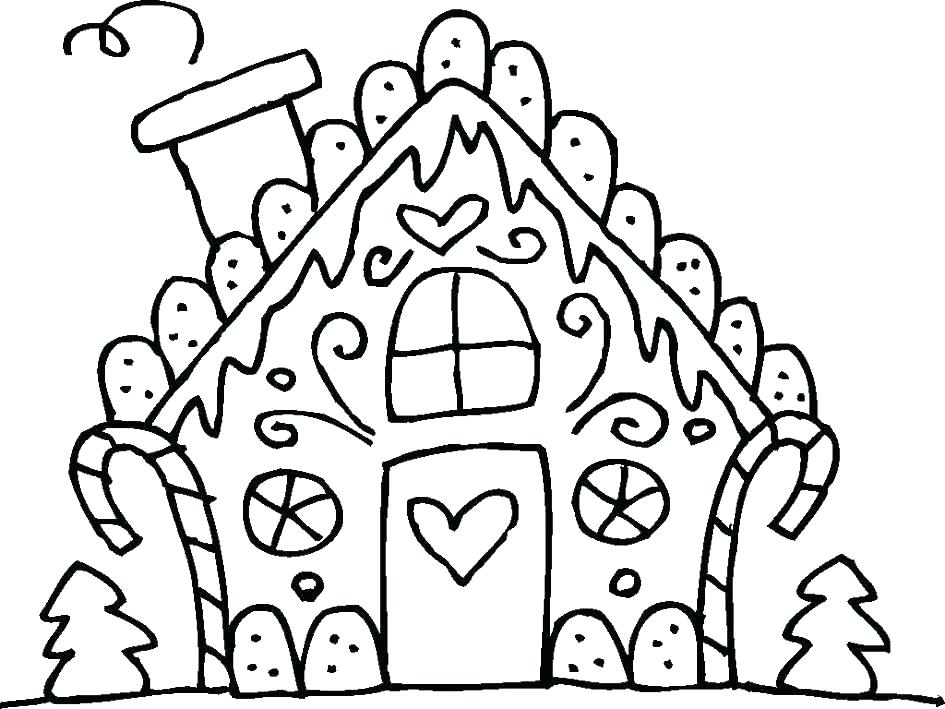 Gingerbread Girl Coloring Page 945x709 Gingerbread Girl Coloring Page
