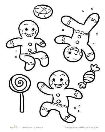 350x440 Gingerbread Man Coloring Page Awesome Gingerbread Man Coloring