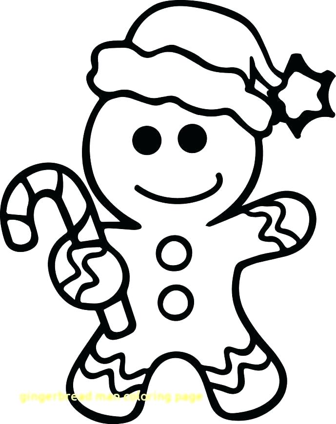 689x870 Gingerbread Man Color Page Good Gingerbread Man Coloring Pages