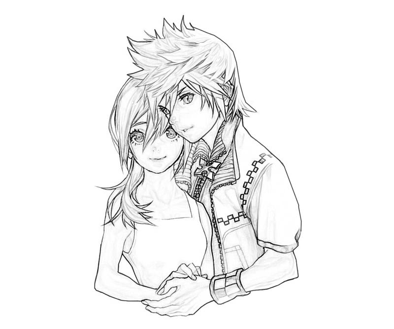800x667 Anime Couples Coloring Pages