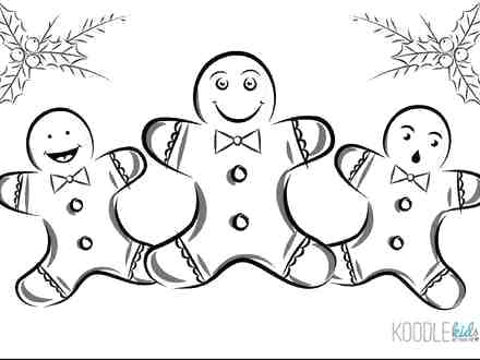 440x330 Gingerbread Girl Coloring Pages Gingerbread Girl Coloring Pages