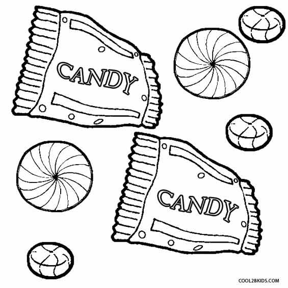 565x565 Printable Candy Coloring Pages For Kids Cool2bkids