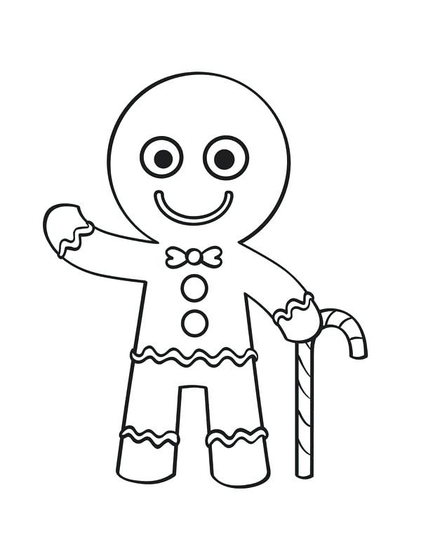 Gingerbread House Candy Coloring Pages at GetColorings.com | Free ...