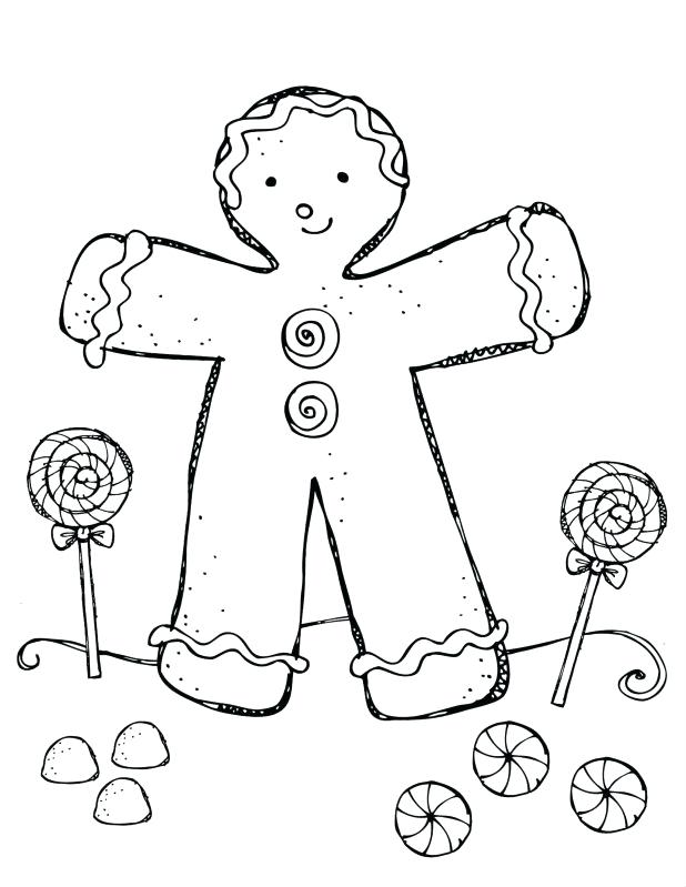 Gingerbread Man Coloring Page Breathtaking Pages Gingerbread 618x799 Gingerbread Man Coloring Page Breathtaking Pages Gingerbread