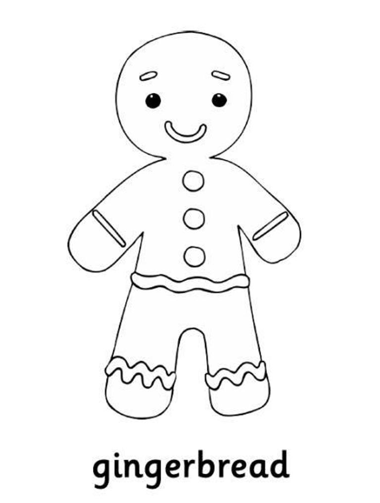 Gingerbread Man Coloring Pages To Download And Print For Free 768x1017 Gingerbread Man Coloring Pages To Download And Print For Free