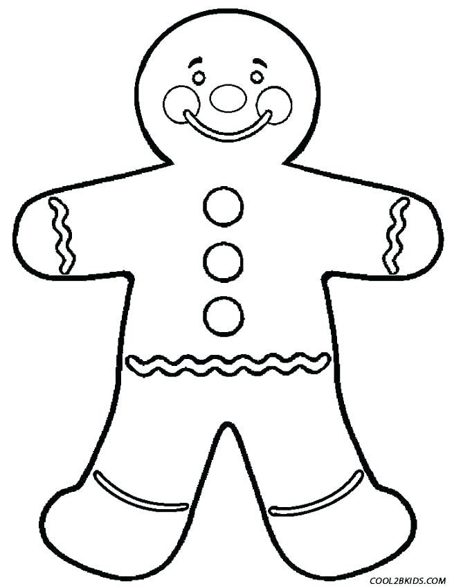 Gingerbread Man And Woman Coloring Pages at GetColorings.com | Free ...