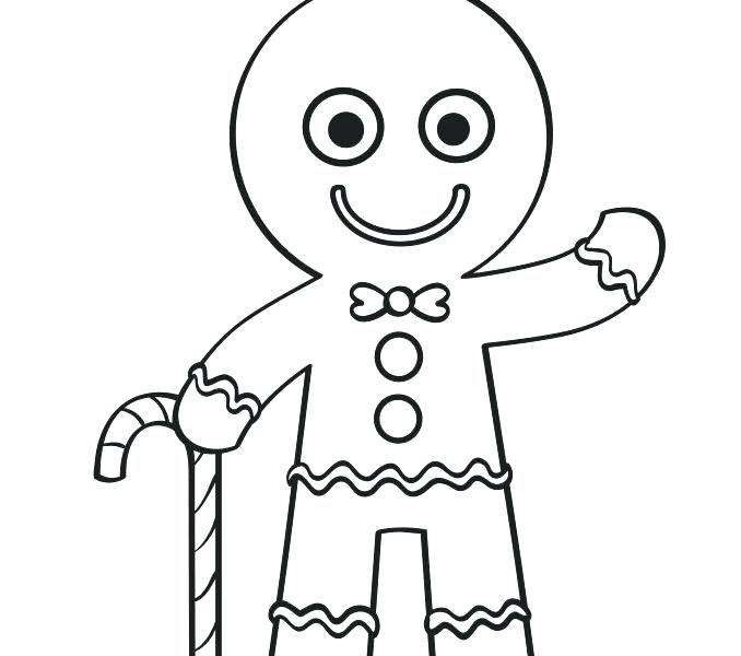 Coloring Pages Gingerbread Man 678x600 Coloring Pages Gingerbread Man