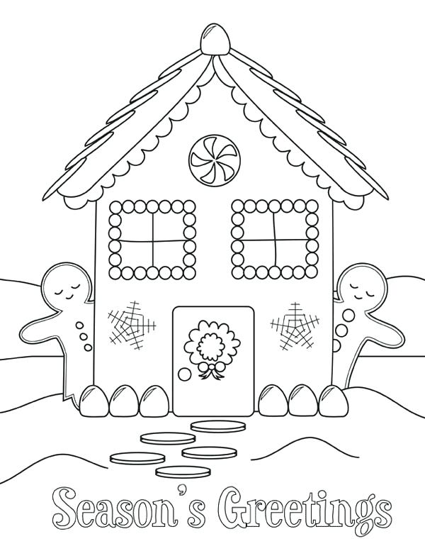 Gingerbread Coloring Pages Coloring Pages Of Gingerbread Houses 600x777 Gingerbread Coloring Pages Coloring Pages Of Gingerbread Houses