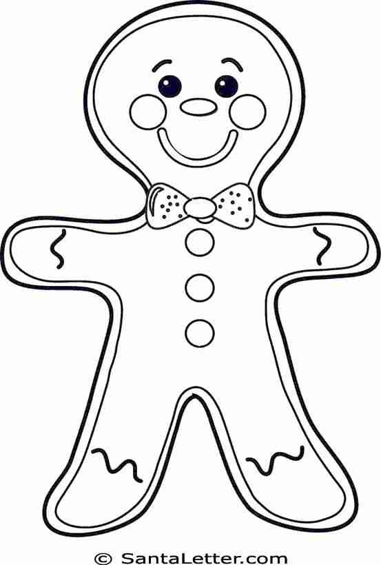 553x820 Gingerbread Man Coloring Pages Best 25 Beautiful Olegratiy