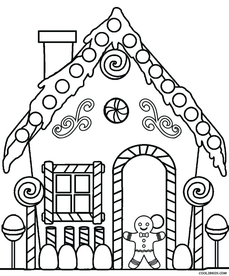 736x886 Gingerbread Man Coloring Pages