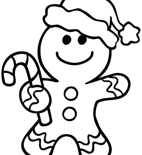 550x600 Gingerbread Man Coloring Page Cowboy Gingerbread Man Coloring Page