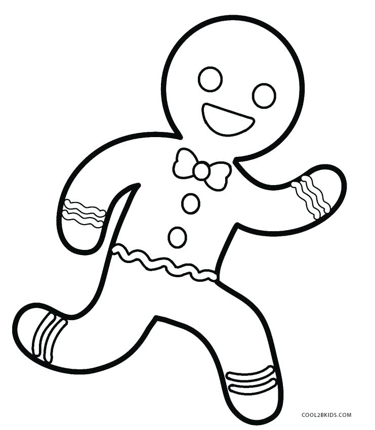 741x850 Gingerbread Man Coloring Sheet