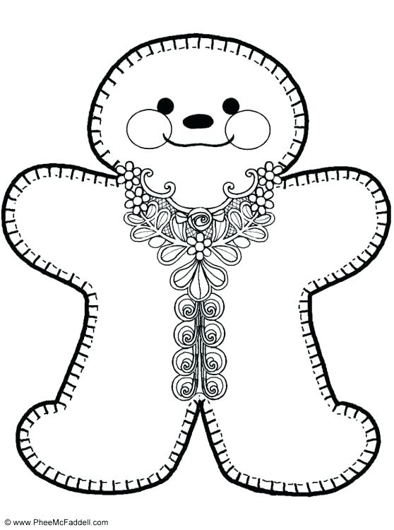 558x750 Gingerbread Man Colouring Mega Man Coloring Page Gingerbread Man